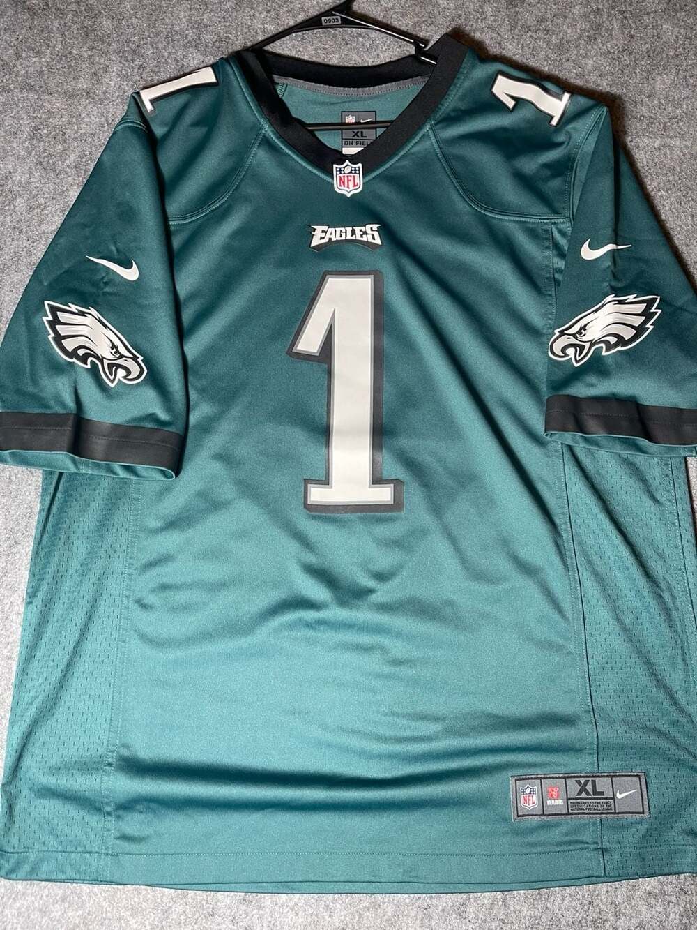 Nike Jalen Hurts Philadelphia Eagles Men's NFL Game Jersey